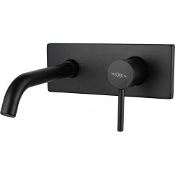 MEXEN  Alma  Baterie lavoar lavoar  incastrat  Negru  - 75115-70 Baterie lavoar 417115 Mexen