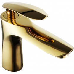 MEXEN  Lily  Baterie lavoar pe sanitare  gold - 73600-50