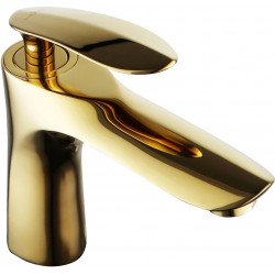 MEXEN  Lily  Baterie lavoar pe sanitare  gold - 73600-50 Baterie lavoar 417115 Mexen