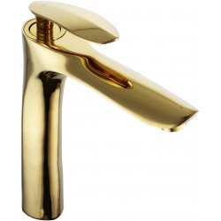 MEXEN  Lily  Baterie lavoar pe blat gold - 73610-50