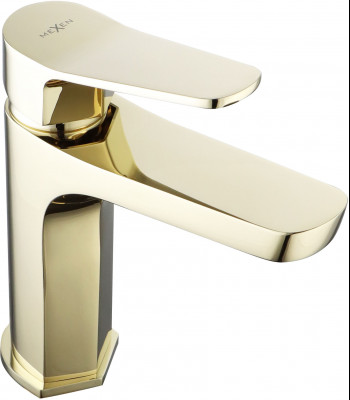 MEXEN  Lerma  Baterie lavoar pe sanitare  gold - 74300-50
