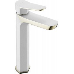 MEXEN  Lerma  Baterie lavoar pe blat Alb/Gold- 74310-25 Baterie lavoar 417115 Mexen