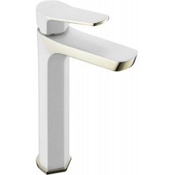 MEXEN  Lerma  Baterie lavoar pe blat Alb/Gold- 74310-25 Baterie lavoar 417115 Mexen