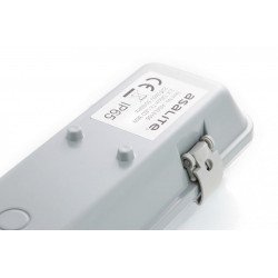 Armatur? Asalite Premium IP65 f?r? praf ?i cea??, preg?tit? pentru tub LED T8 de 2x120cm (tub fluorescent 2x18W nu este inclus)ASAL0155
