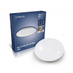 EMILY 36W 4000K (3240 lumeni) Rotund/Star Plafoniere LED 394200 Asalite