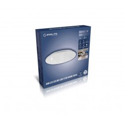 Plafoniera LED Asalite LAURA 48W 3000K (4320 lumeni) Rotund/Steaua, ASAL0256