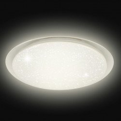 Plafoniera LED Asalite LILY 48W 3000K (4320 lumeni) cu inel rotund/steaua, ASAL0260