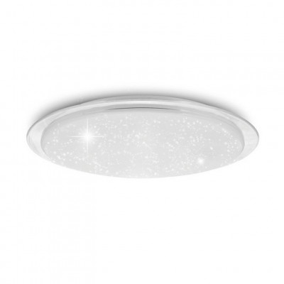 Plafoniera LED Asalite LINDA 36W 4000K (3240 lumeni) cu inel rotund/steaua, ASAL0257