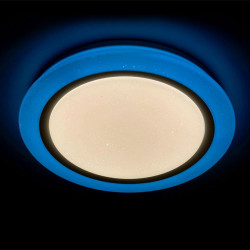 PLAFONIERA LED, ROTUND, 50 W, CU TELECOMANDA, 3500 LM, RGB + CCT, ASAL0245, ASALITE