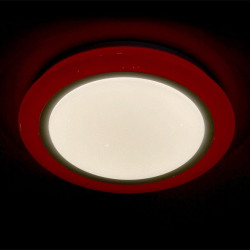 PLAFONIERA LED, ROTUND, 50 W, CU TELECOMANDA, 3500 LM, RGB + CCT, ASAL0245, ASALITE
