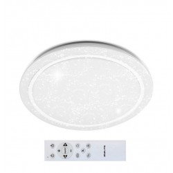 PLAFONIERA LED, ROTUND, 50 W, CU TELECOMANDA, 3500 LM, RGB + CCT, ASAL0245, ASALITE Plafoniere LED 394200 Asalite