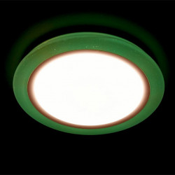 PLAFONIERA LED, ROTUND, 50 W, CU TELECOMANDA, 3500 LM, RGB + CCT, ASAL0245, ASALITE