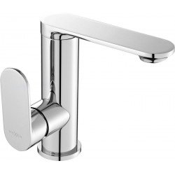 Mexen si lo Baterie lavoar  maner  lateral, chrom - 71305-00 Baterie lavoar 467680 Mexen