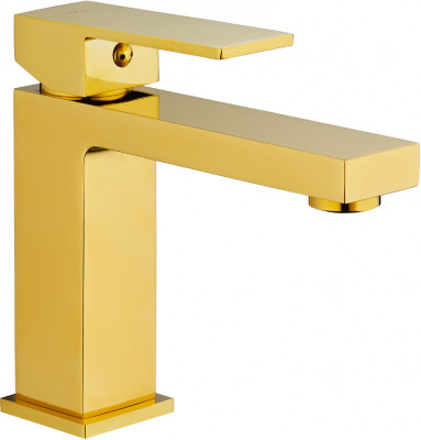 Mexen Uno Baterie lavoar, auriu- 71400-50