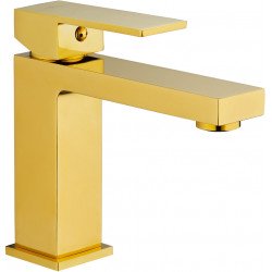 Mexen Uno Baterie lavoar, auriu- 71400-50