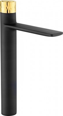 Mexen Zero+ Baterie lavoar inalta , negru  /Auriu - 71610-75