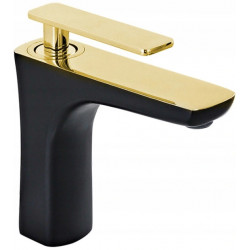 Mexen In dus  Baterie lavoar, negru  /Auriu - 744600-75 Baterie lavoar 467680 Mexen