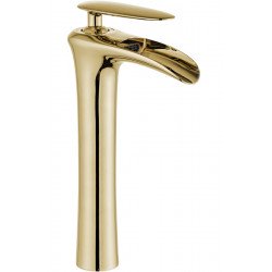 Mexen Lyra Baterie lavoar inalta , auriu- 745310-50 Baterie lavoar 467680 Mexen