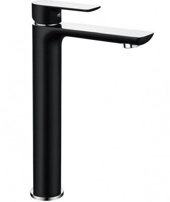 Mexen Alfa Baterie lavoar inalta , negru  /chrom - 745710-71