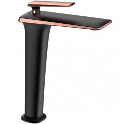 Mexen Purus Baterie lavoar inalta , negru  /rose auriu- 745810-76 Baterie lavoar 467680 Mexen