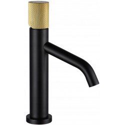 Mexen Rumba One Baterie lavoar, negru  /Auriu - 73501-75 Baterie lavoar 467680 Mexen