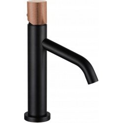 Mexen Rumba One Baterie lavoar, negru  /rose auriu- 73501-76 Baterie lavoar 467680 Mexen