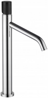 Mexen Rumba Baterie lavoar inalta , chrom/negru - 73511-07