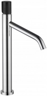 Mexen Rumba Baterie lavoar inalta , chrom/negru - 73511-07