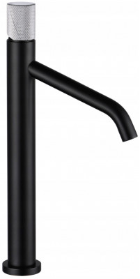 Mexen Rumba Baterie lavoar inalta , negru  /chrom - 73511-77