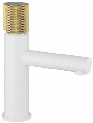 Mexen Elba One Baterie lavoar,alb /Auriu - 74101-25