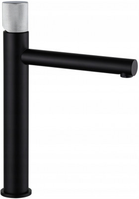 Mexen Elba One Baterie lavoar inalta , negru  /chrom - 74111-77