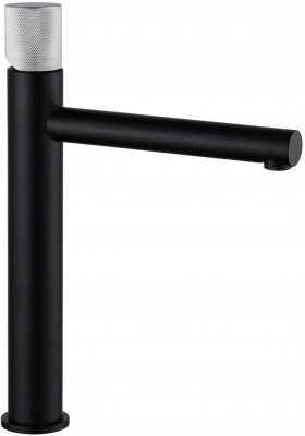 Mexen Elba One Baterie lavoar inalta , negru  /chrom - 74111-77