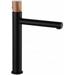 Mexen Elba One Baterie lavoar inalta , negru  /Rose Auriu - 74111-76 Baterie lavoar 467680 Mexen