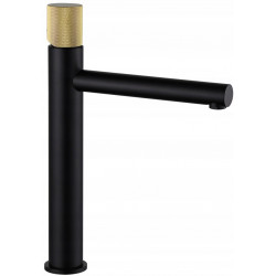 Mexen Elba One Baterie lavoar inalta , negru  /Auriu - 74111-75 Baterie lavoar 467680 Mexen