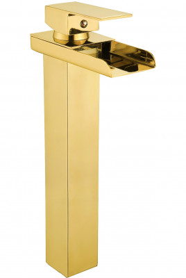 Mexen Hydra Baterie lavoar inalta , auriu- 744910-50