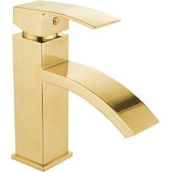 Mexen si bra Baterie lavoar, auriu- 745100-50 Baterie lavoar 467680 Mexen