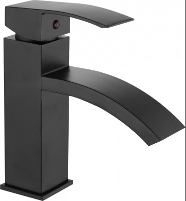 Mexen si bra Baterie lavoar, negru   - 745100-70