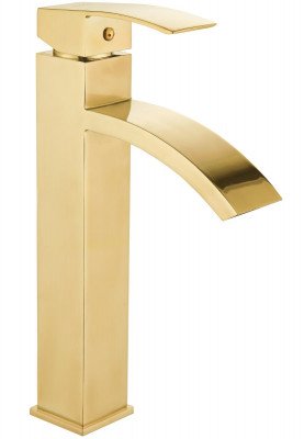 Mexen si bra Baterie lavoar inalta , auriu- 745110-50