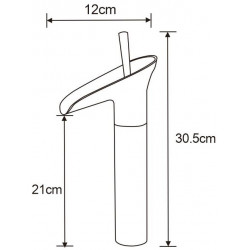 Mexen Orion Baterie lavoar inalta , chrom - 745510-00