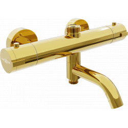 Mexen Kai termostatic   baterie   Cada si   dus , auriu - 77900-50 Pe perete 467680 Mexen