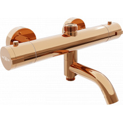 Mexen Kai termostatic   baterie   Cada si   dus , rose auriu - 77900-60 Pe perete 467680 Mexen