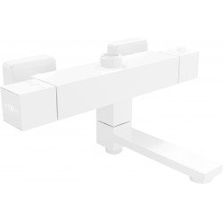 Mexen Cube termostatic   baterie   Cada si   dus ,  alb  - 77910-20 Pe perete 467680 Mexen