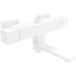 Mexen Cube termostatic   baterie   Cada si   dus ,  alb  - 77910-20 Pe perete 467680 Mexen