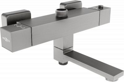 Mexen Cube termostatic   baterie   Cada si   dus , grafit - 77910-66
