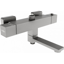 Mexen Cube termostatic   baterie   Cada si   dus , grafit - 77910-66 Pe perete 467680 Mexen
