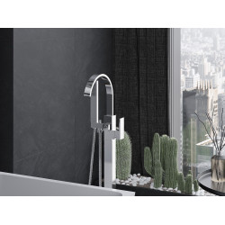 Mexen Veda freestanding  baterie Cada  , chrom - 75433-00