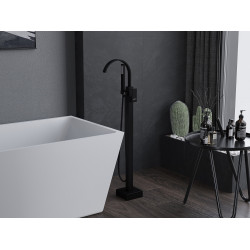 Mexen Veda freestanding  baterie Cada  , negru - 75433-70