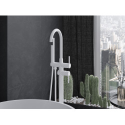 Mexen Alma freestanding  baterie Cada  ,  alb  - 75033-20