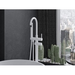 Mexen Alma freestanding  baterie Cada  ,  alb  - 75033-20