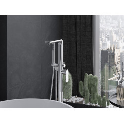 Mexen Roxy freestanding  baterie Cada  , chrom - 75533-00